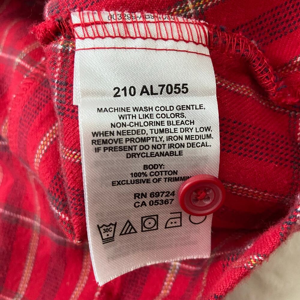 Columbia Red Plaid Button Down Flannel XS - Picture 5 of 5